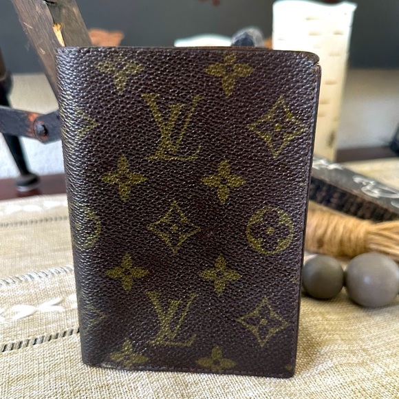 Vintage Louis Vuitton Monogram Bifold Wallet Very Rare Find